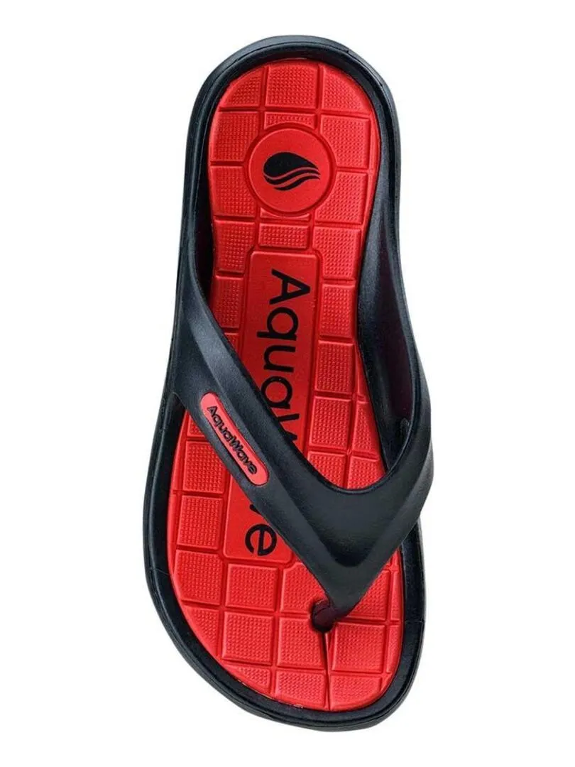 Aquawave - Chaussons ILAMOS - Noir Rouge