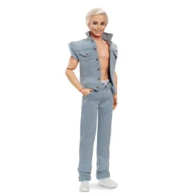 Barbie Le Film-Poupée Ken® à collectionner, tenue en jean HRF27 blanc - Barbie