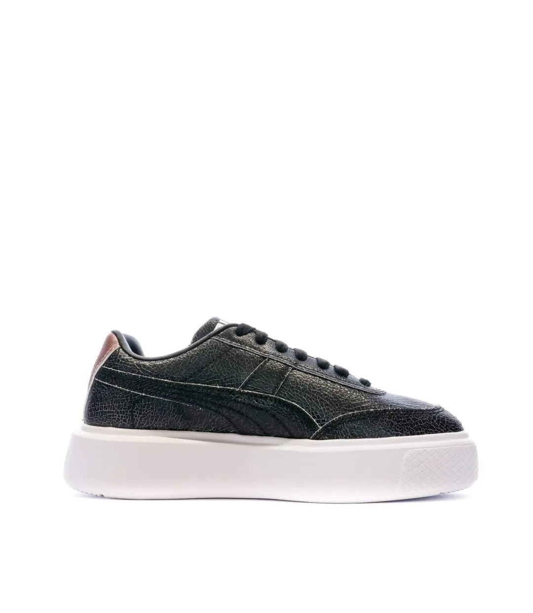 Baskets Noires Femme Puma Oslo Maja Cracked Wn S