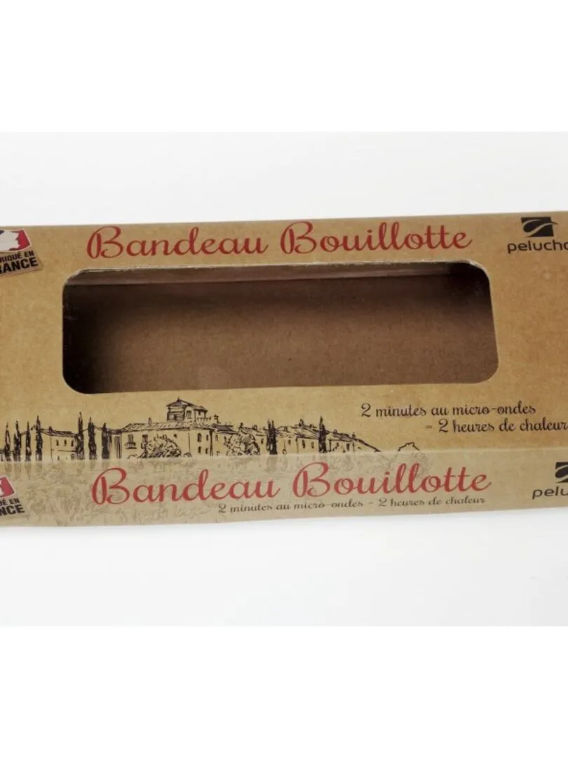 Bouillotte tour de cou Celeste - Made in France - Bleu