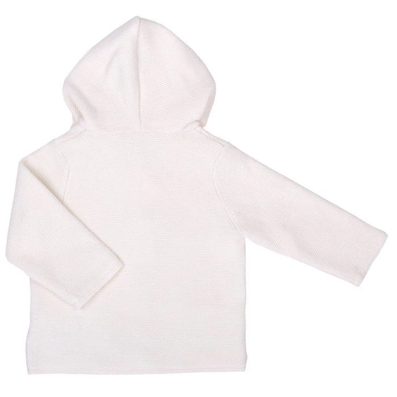Cardigan bébé en tricot de coton bio beige - Sevira Kids