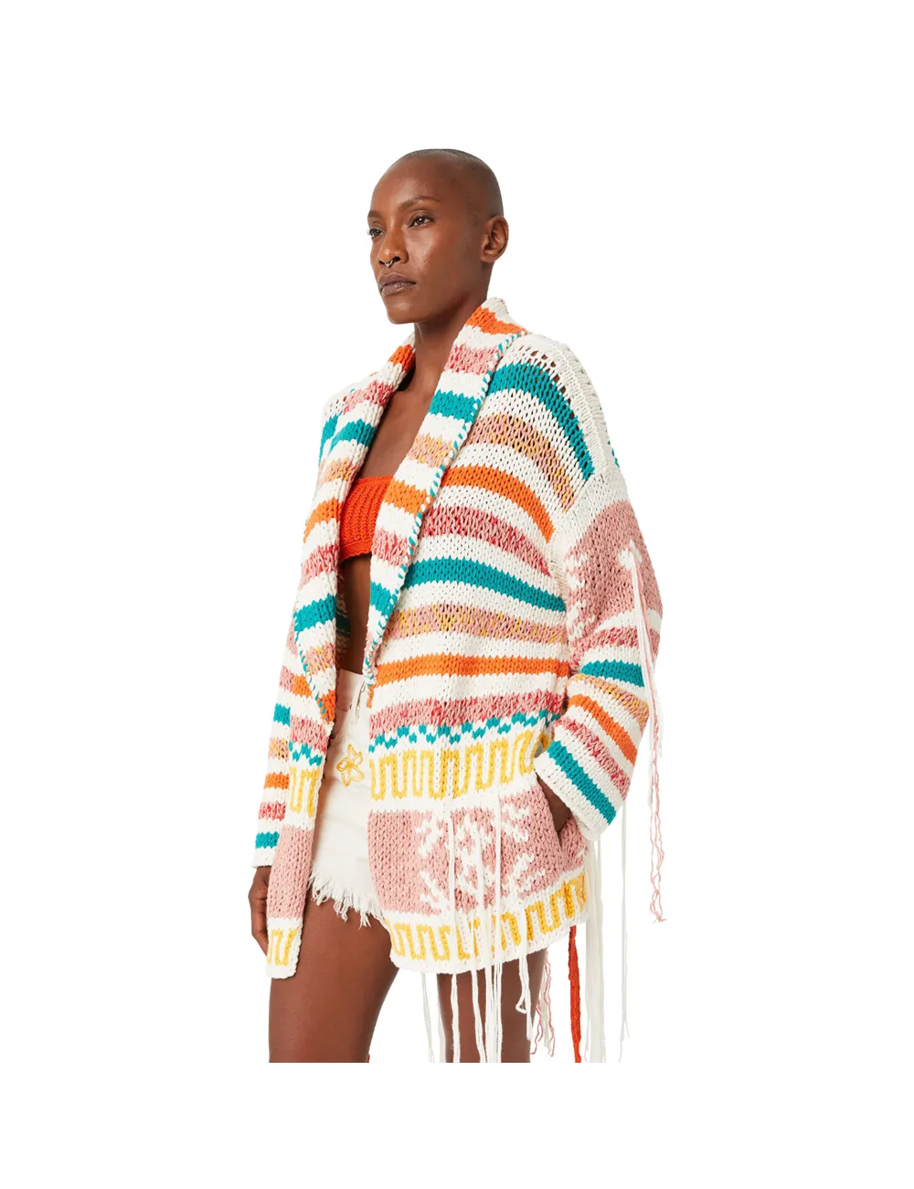 Cardigan Ocho rios Chunky alanui - Vestes de luxe Big Boss Megeve