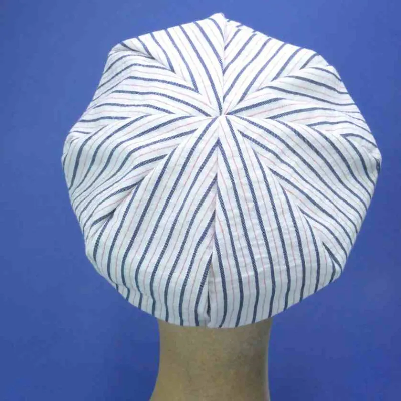 Casquette gavroche en coton polyester, couleur ocean | Chapeau femme