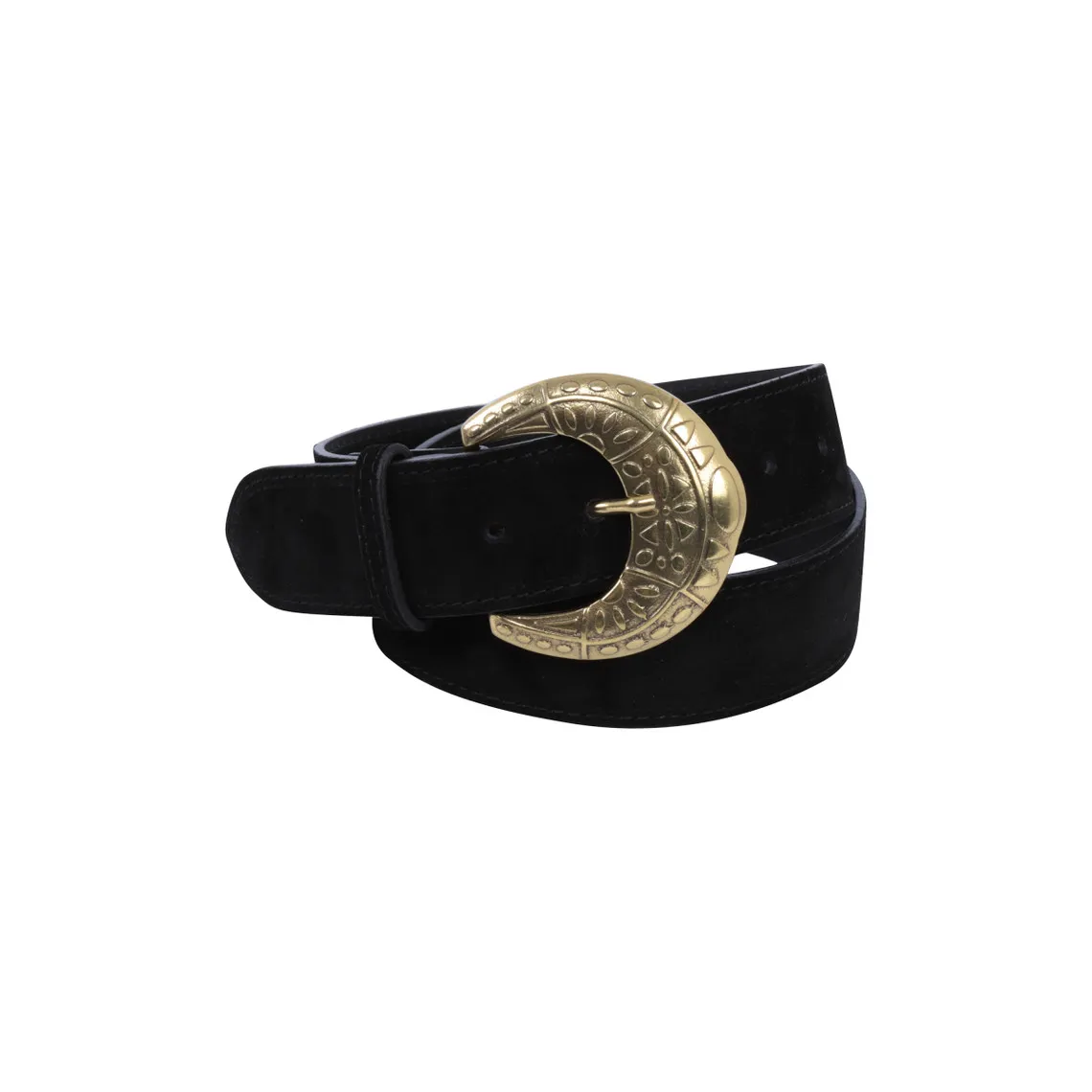 Ceinture IDONA - Noire en cuir | 3 Suisses