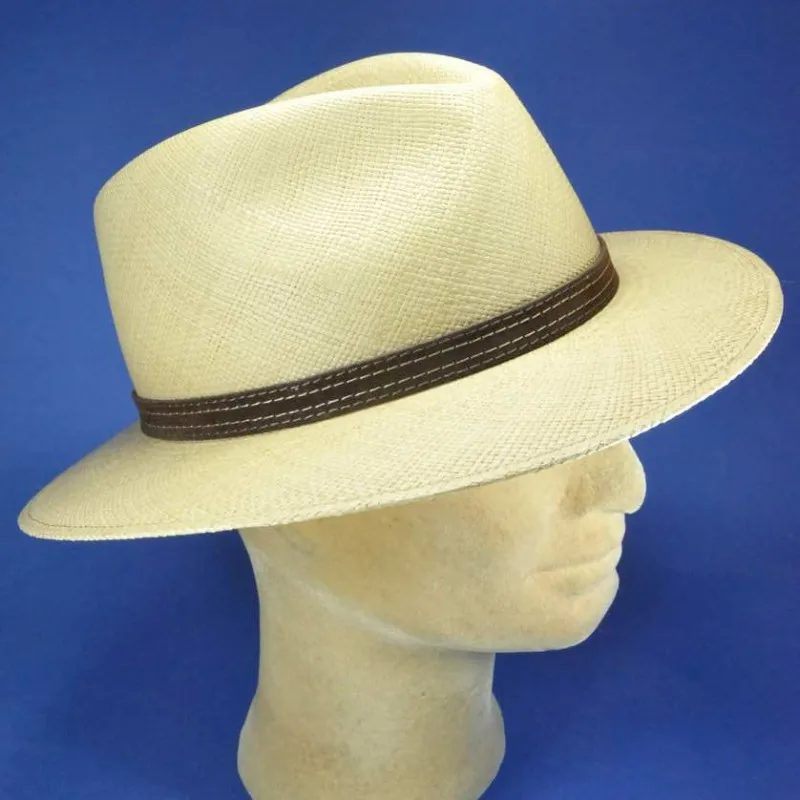 Chapeau PANAMA forme australienne | Chapeaux souple d'Equateur fashion