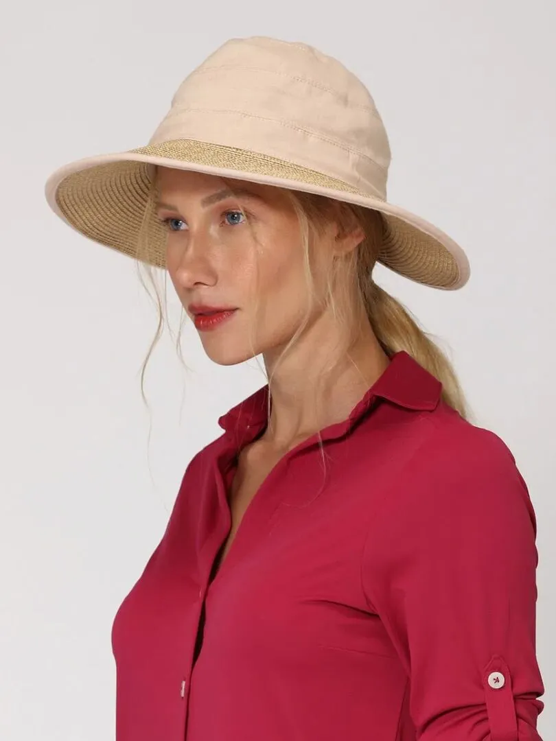 Chapeau souple/capeline Thai Trigo Upf50+ / UV Line - Beige