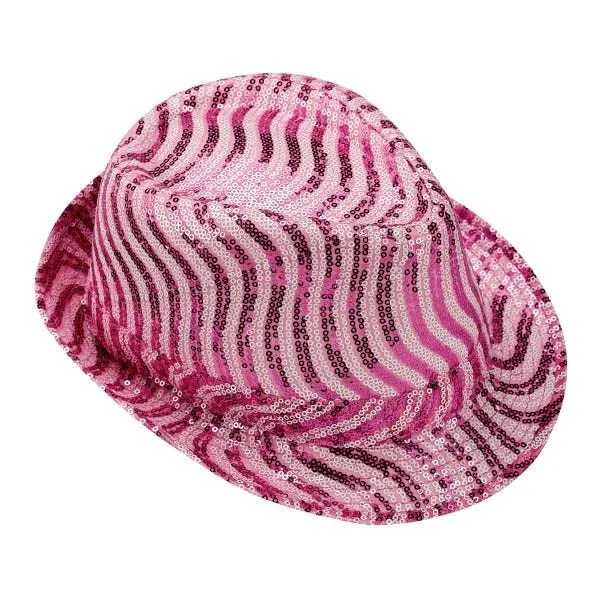 Chapeau Trilby à Paillettes