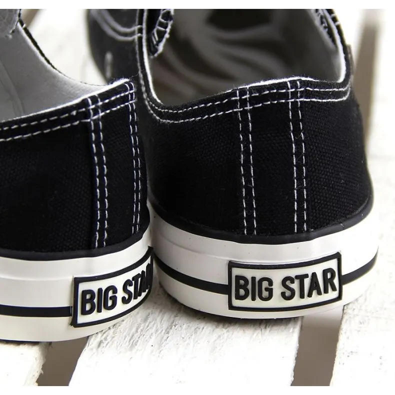 Chaussures, baskets Big Star T274023 INT346 le noir