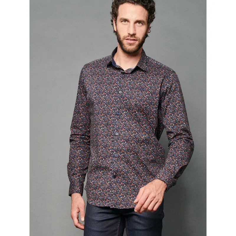 Chemise regular zodiaco blanc homme - Eden Park | wimod