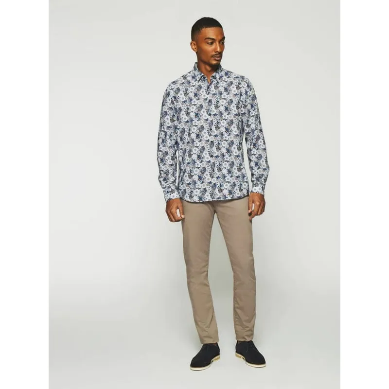 Chemise slim salute bleu marine homme - G Star | wimod