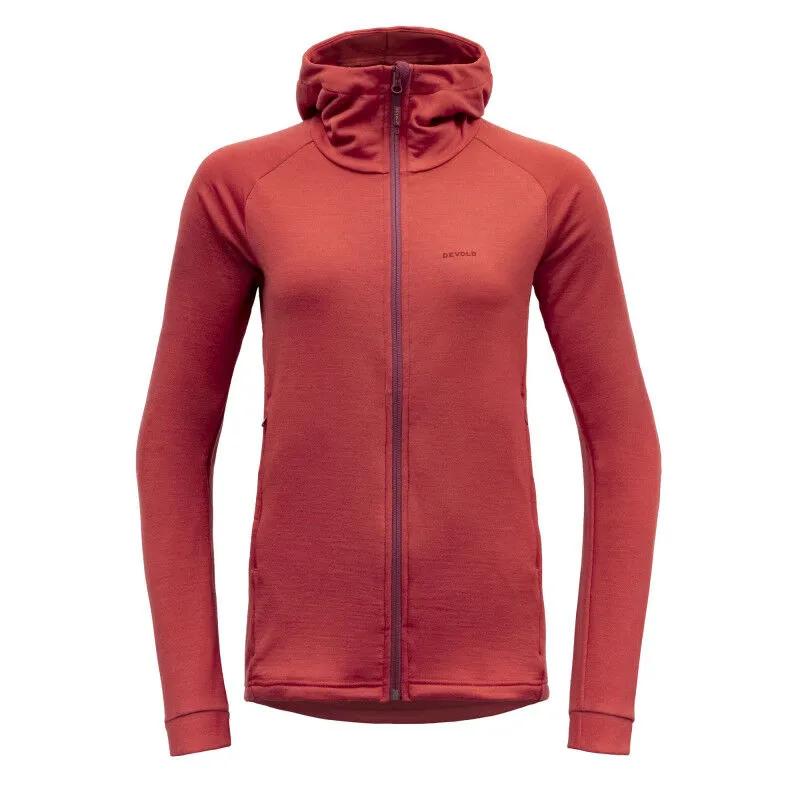 Devold Nibba Merino Jacket Hood - Veste en laine mérinos femme