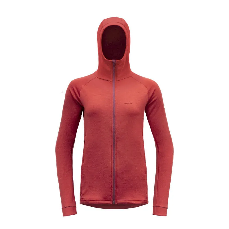 Devold Nibba Merino Jacket Hood - Veste en laine mérinos femme