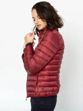 Doudoune Femme Matières Recyclées Rouge Synagot tbs