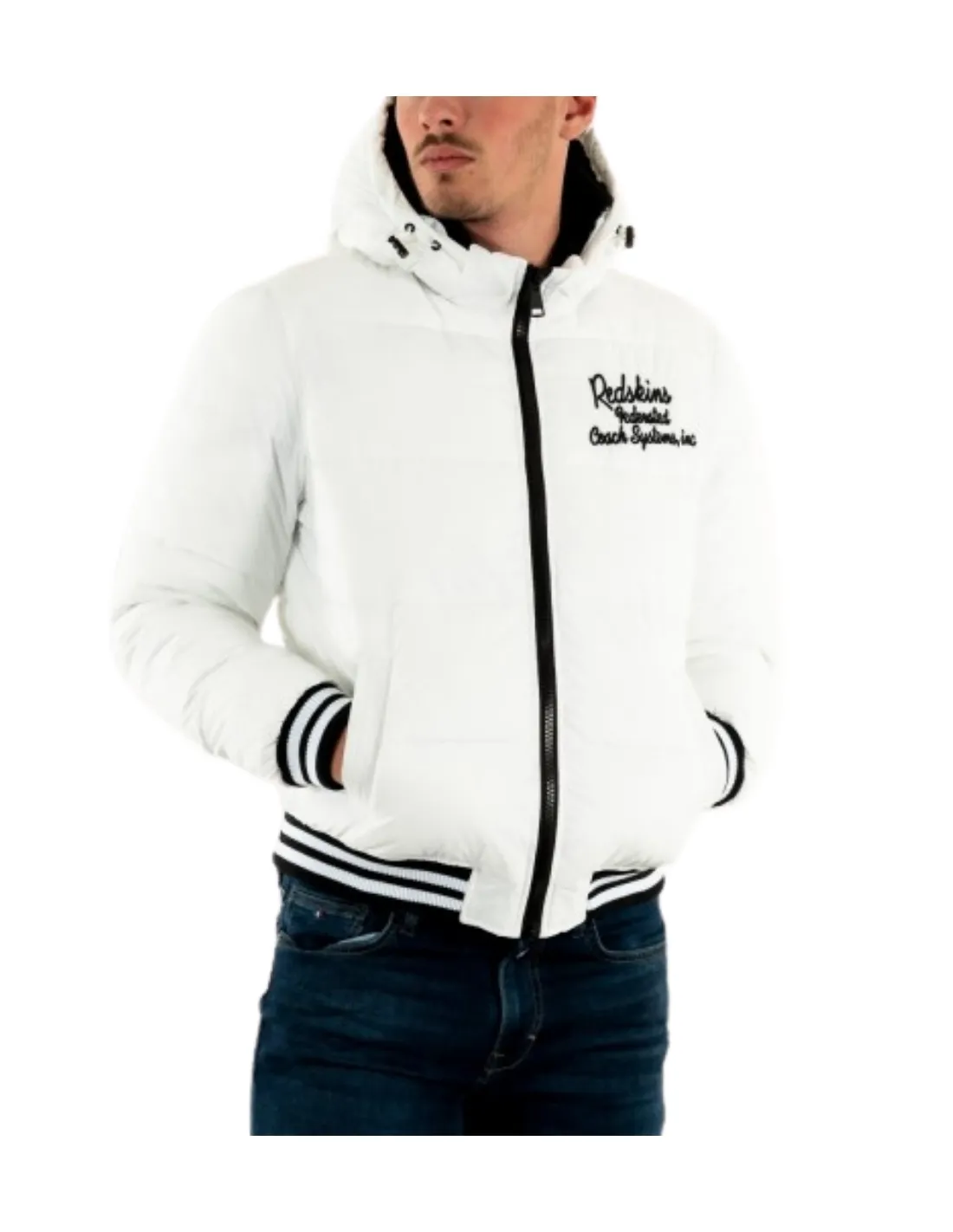 Doudoune Homme Redskins Ref 54740 blanc