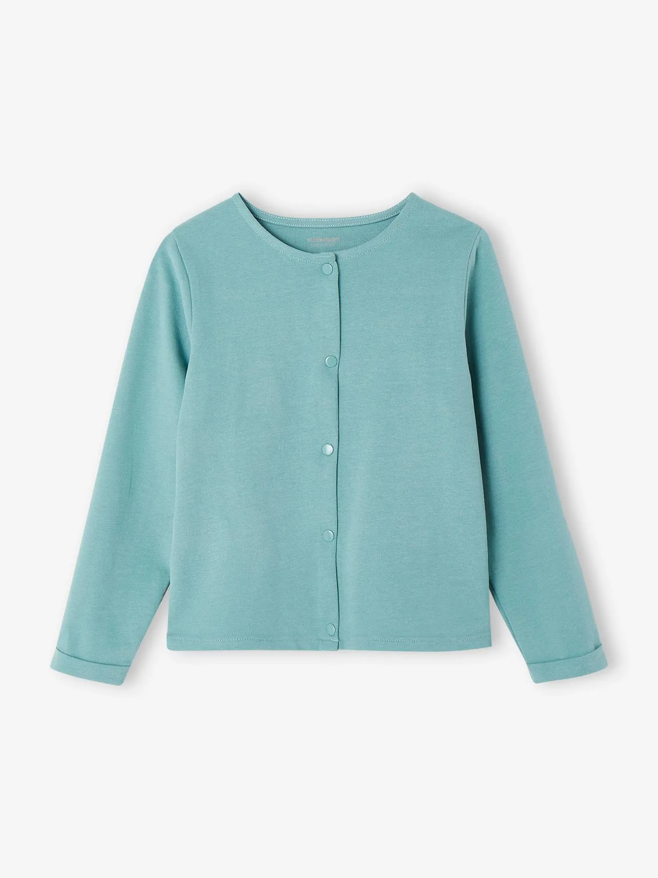 Ensemble robe + cardigan fille bleu océan - robe imprimée fle - Vertbaudet