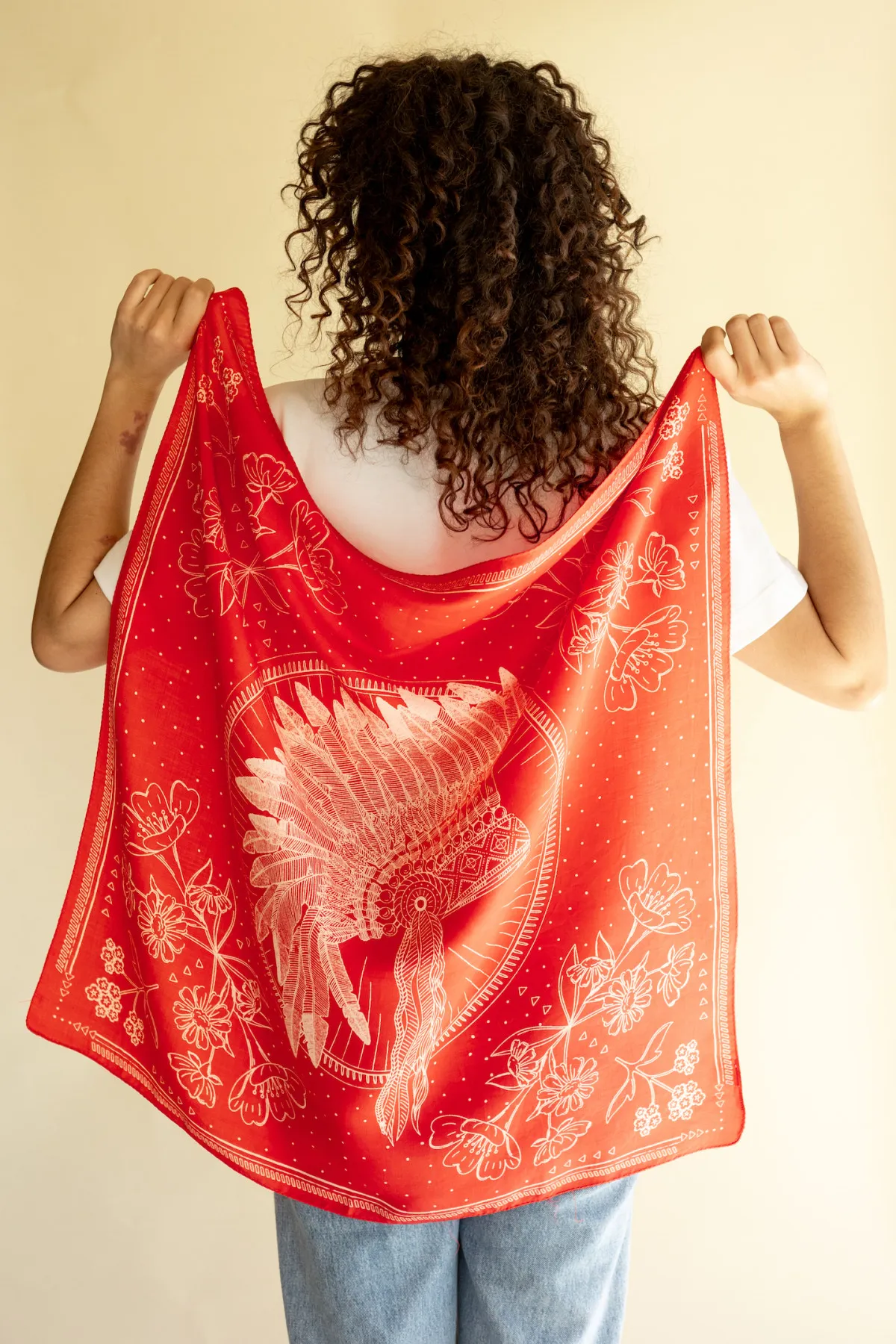 Foulard Palika "Iroquois"