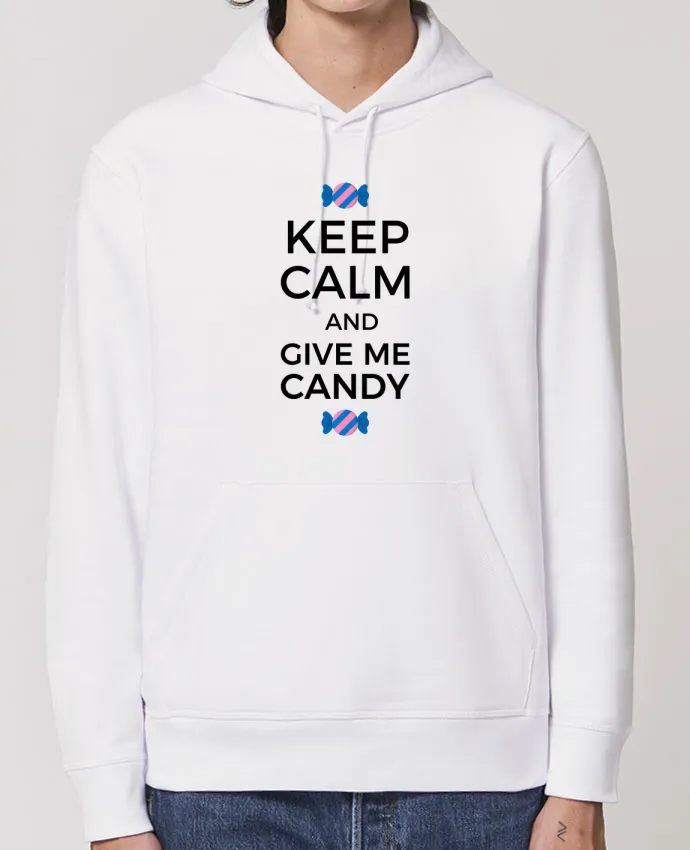 Hoodie Keep Calm and give me candy Par tunetoo