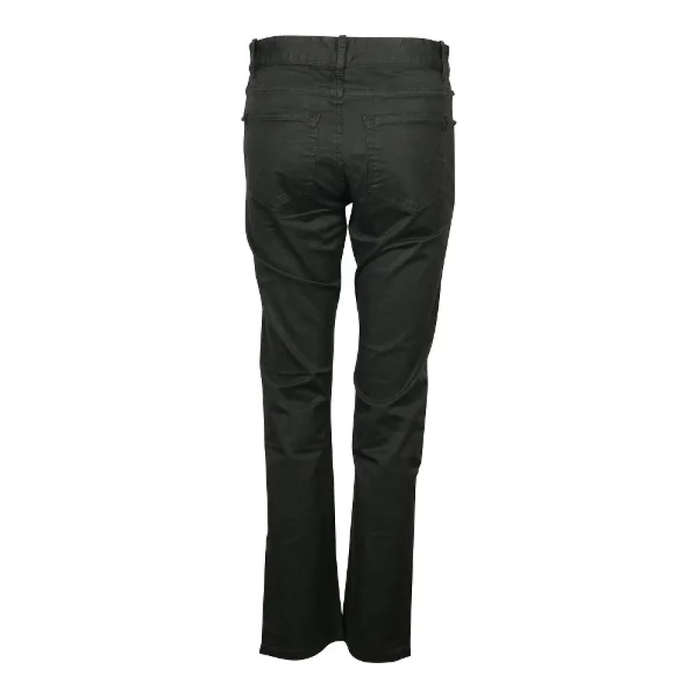 Jeans Balenciaga en Coton Vert d`Occasion