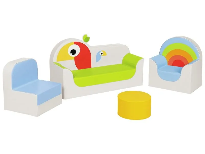 KIT FAUTEUIL Club Le salon Zoozio