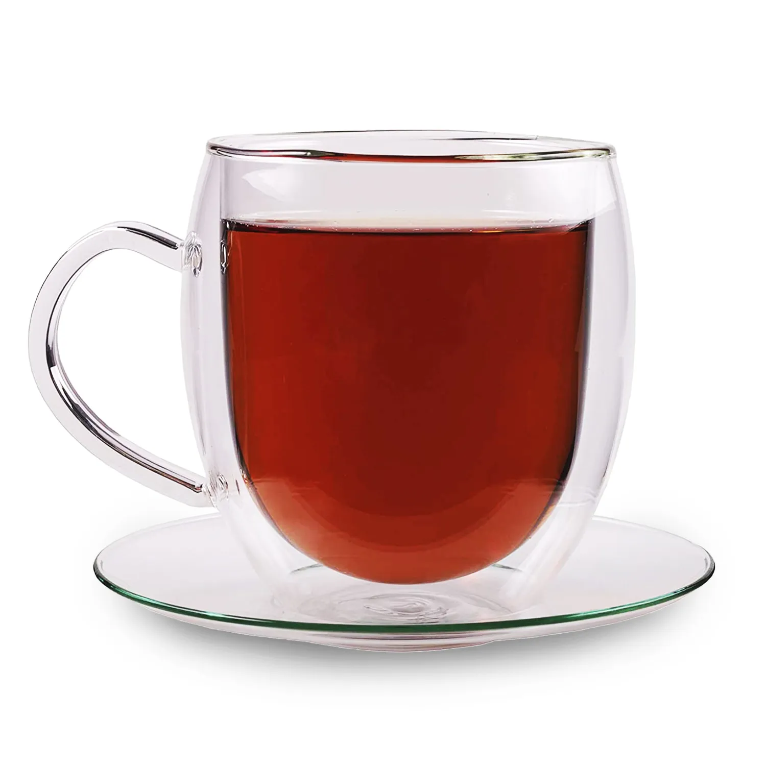 Klarstein by Feelino Verre à boire | Double paroi | 350ml | Effet thermique Thé vert
