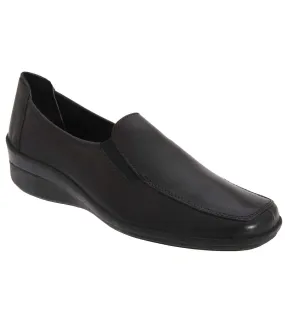 Mocassins en cuir femme noir Mod Comfys