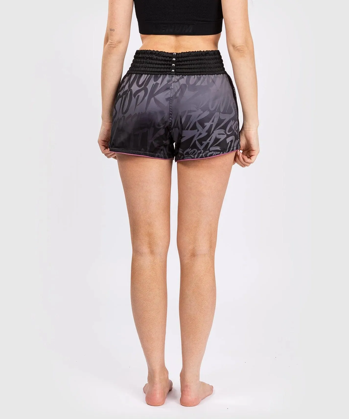 Muay Thai Shorts Venum x Kaz - Noir