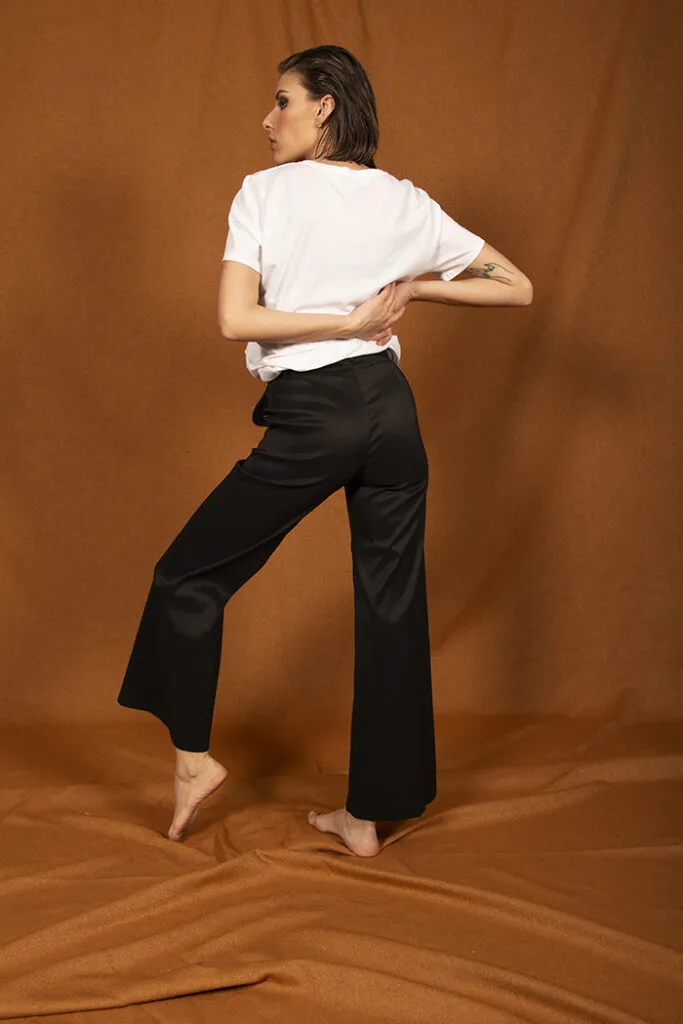 Pantalon Croco Noir
