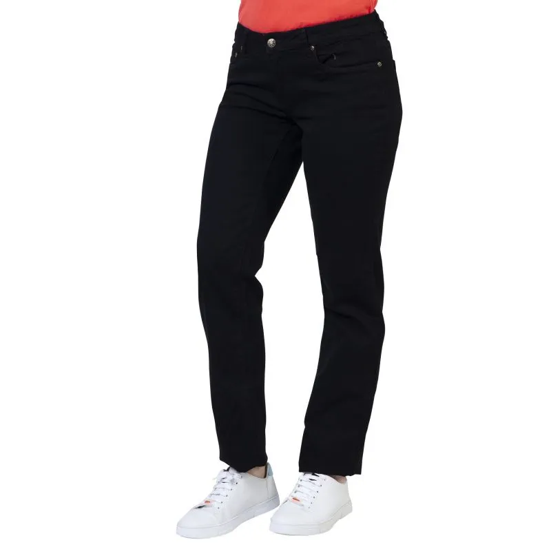 Pantalon de service femme - Jean de service femme pas cher COL_033286 Noir (N01ZZ) B02 - Taille 36