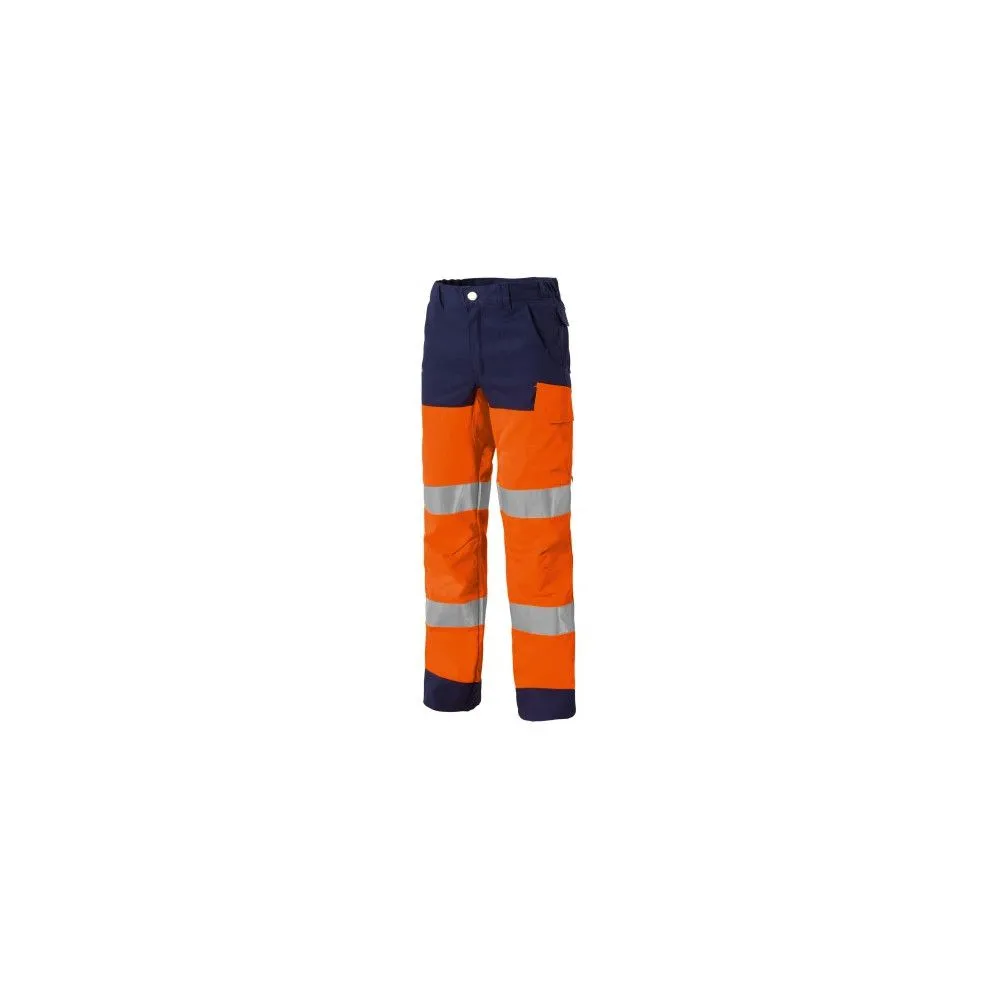 Pantalon haute visibilité leger LUKLIGHT Orange Marine