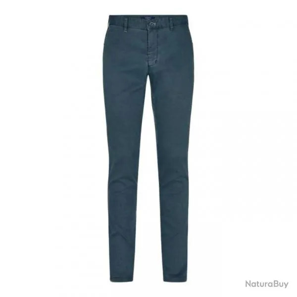 PANTALON TOILE SUNWILL BLEU NAVY T42