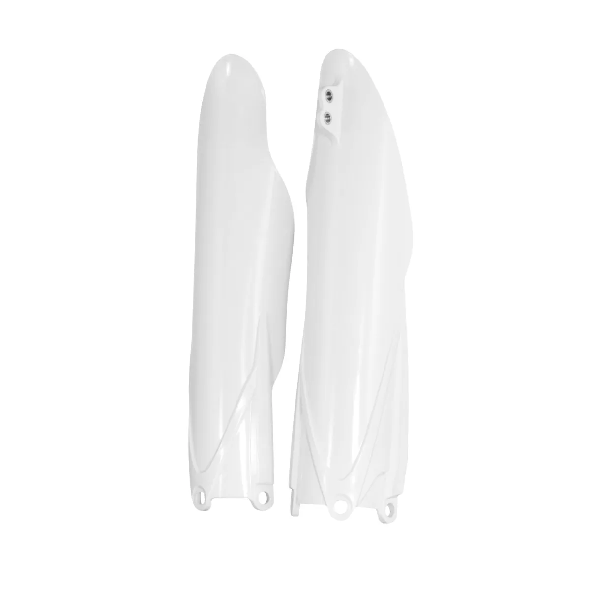 Protections de fourches - Blanc - ACERBIS Yamaha 125/250 YZ 2015-2019 250 YZF 2019 450 YZF 2010-2019
