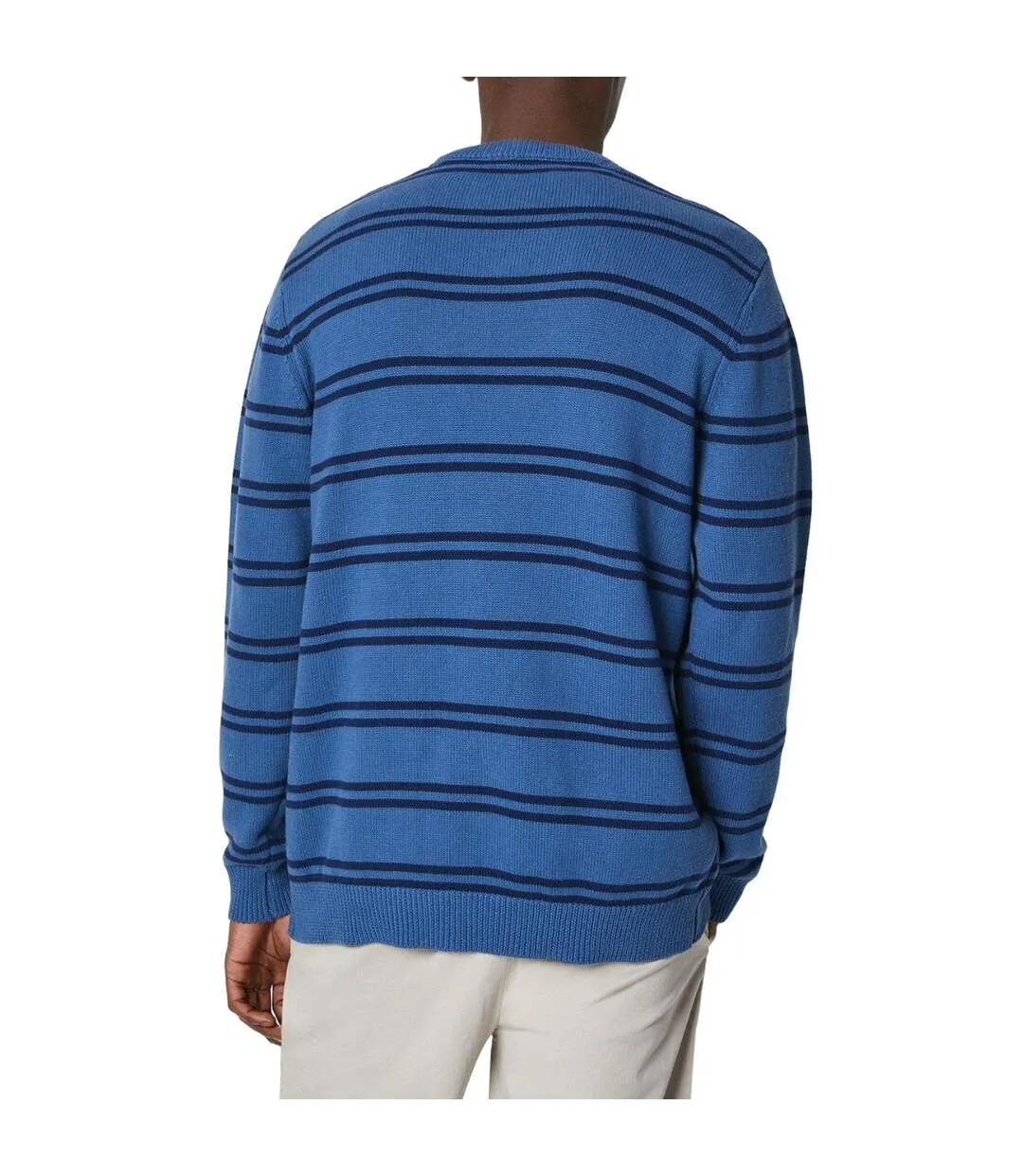 Pull homme bleu Maine