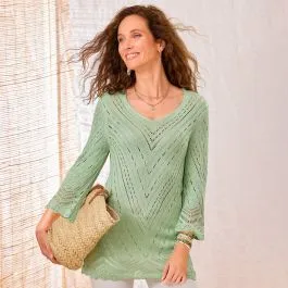 Pull esprit crochet
