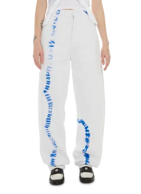 REV  Jean mom - Blanc