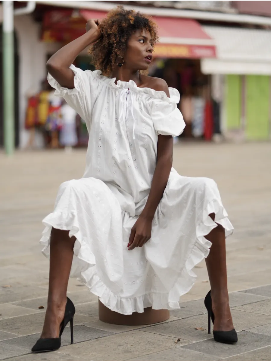 Robe Broderie Cindy