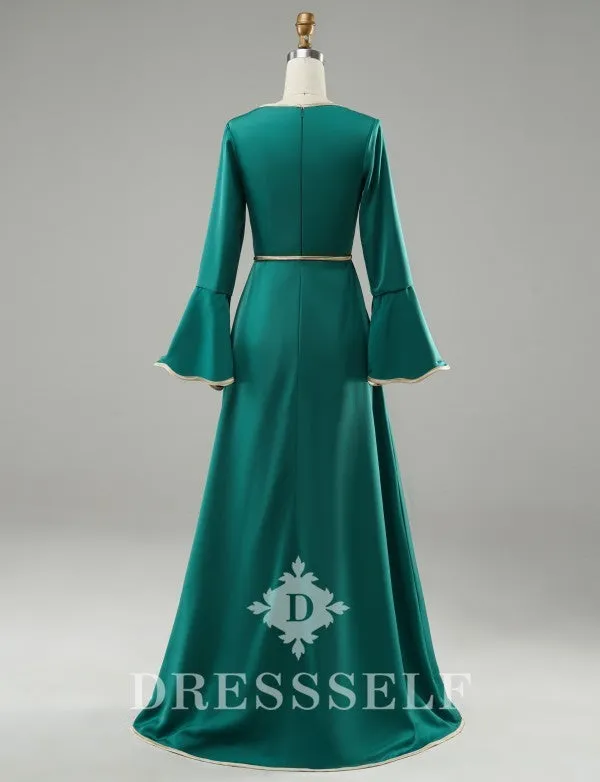 Robe Caftan avec Broderie