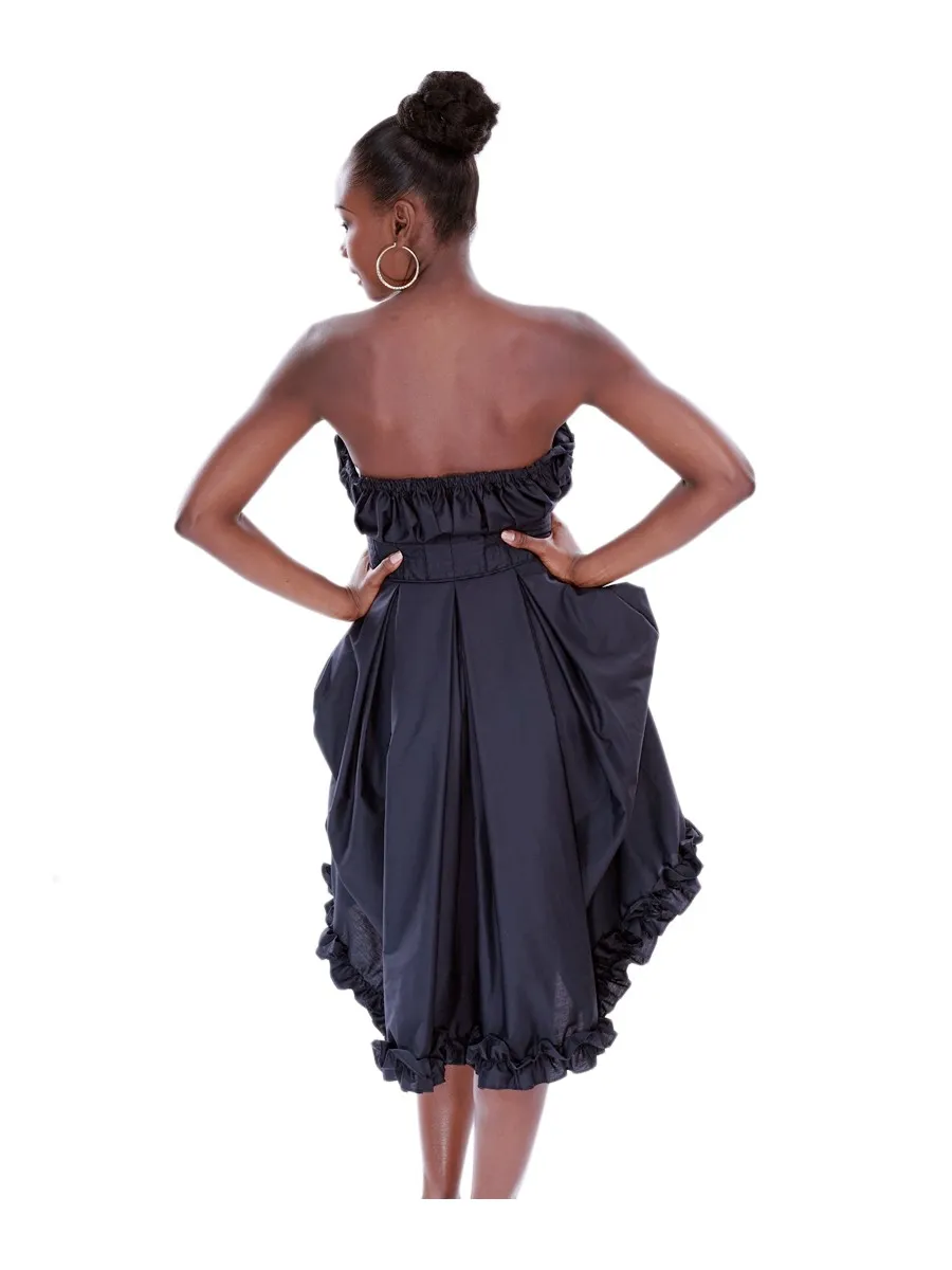 Robe Coton Laeticia Noir