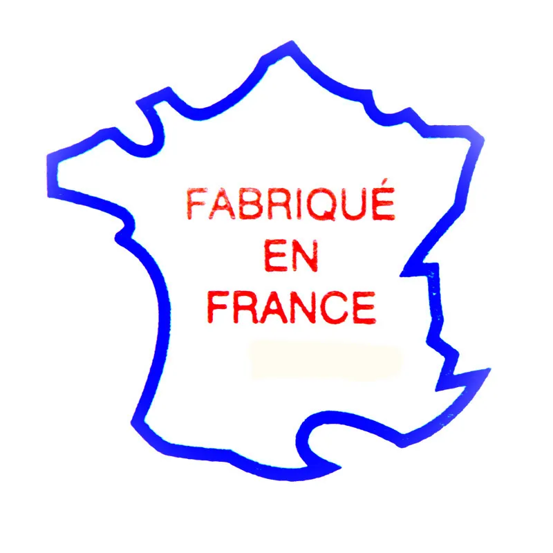 Sabot rouge croûte de cuir