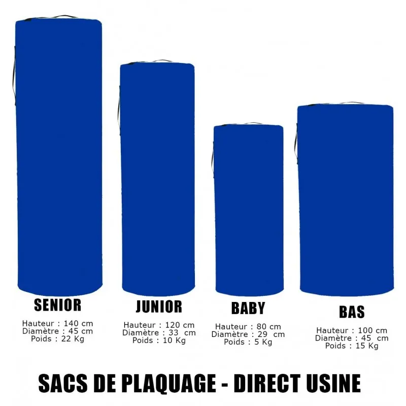 Sac de plaquage pour clubs de rugby.