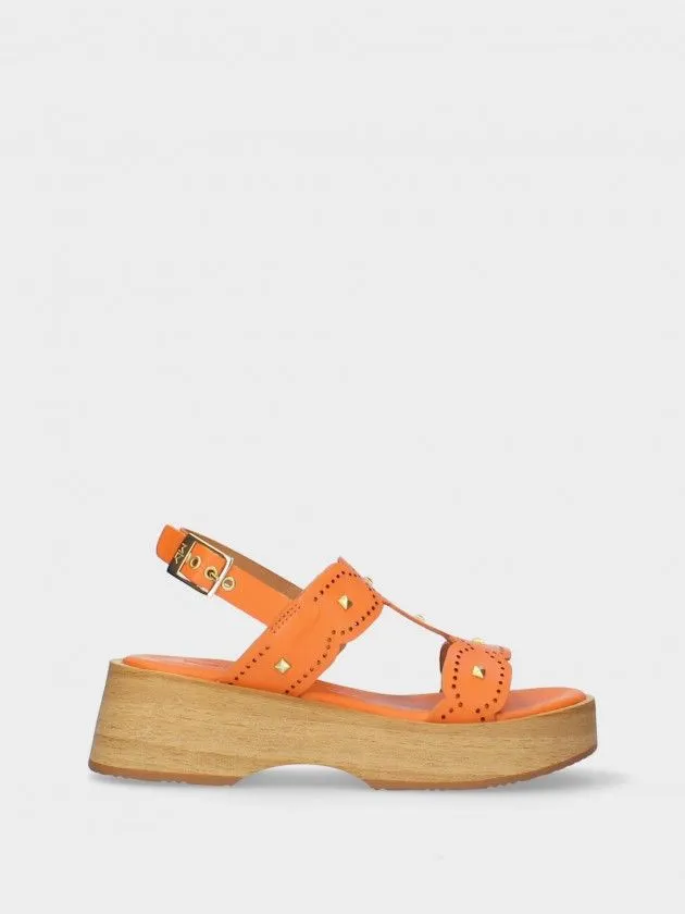 Sandales Orange pour Femme Lucia 02