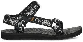 Sandales Téva Women Original Universal Sun And Moon Black White