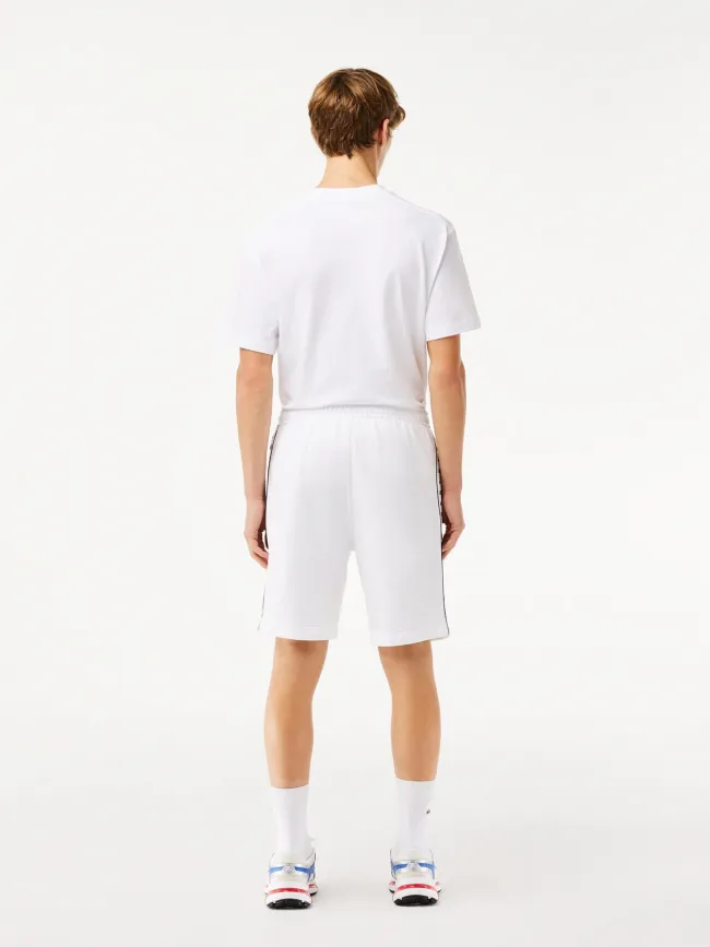 Short jogging blanc homme - Lacoste | wimod