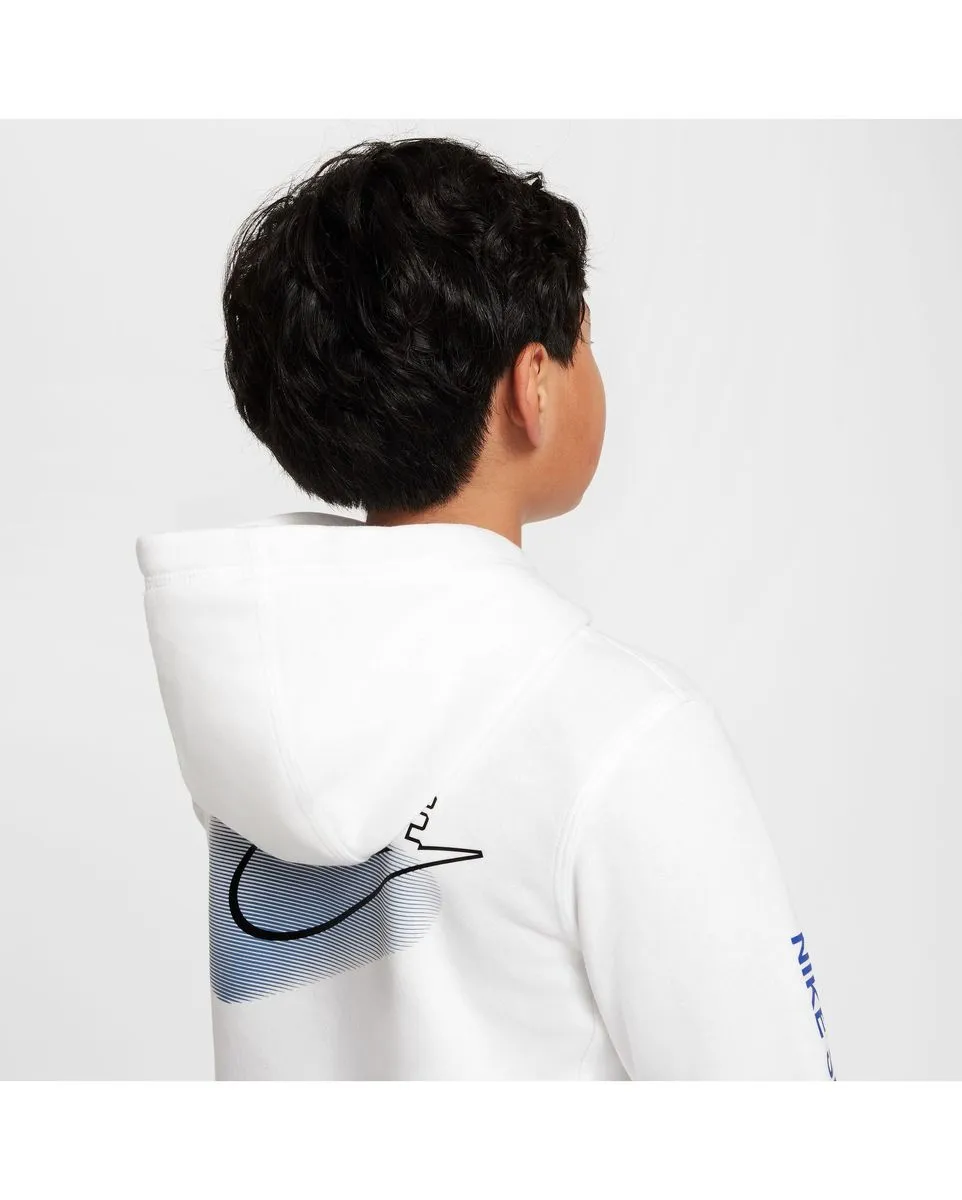 Sweat à capuche Enfant plus agé B NSW SI FLC PO HOODIE BB2 Blanc