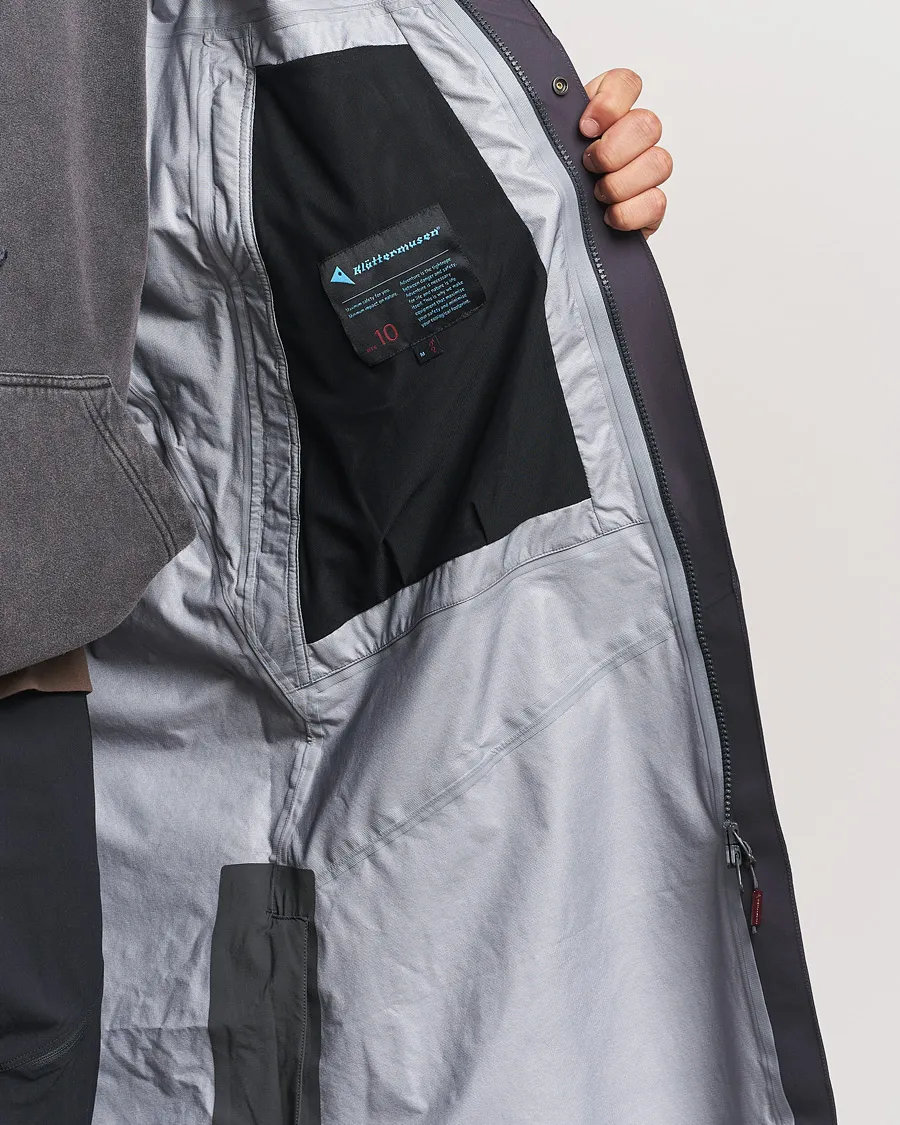 Syr Waterproof Hood Parka Raven