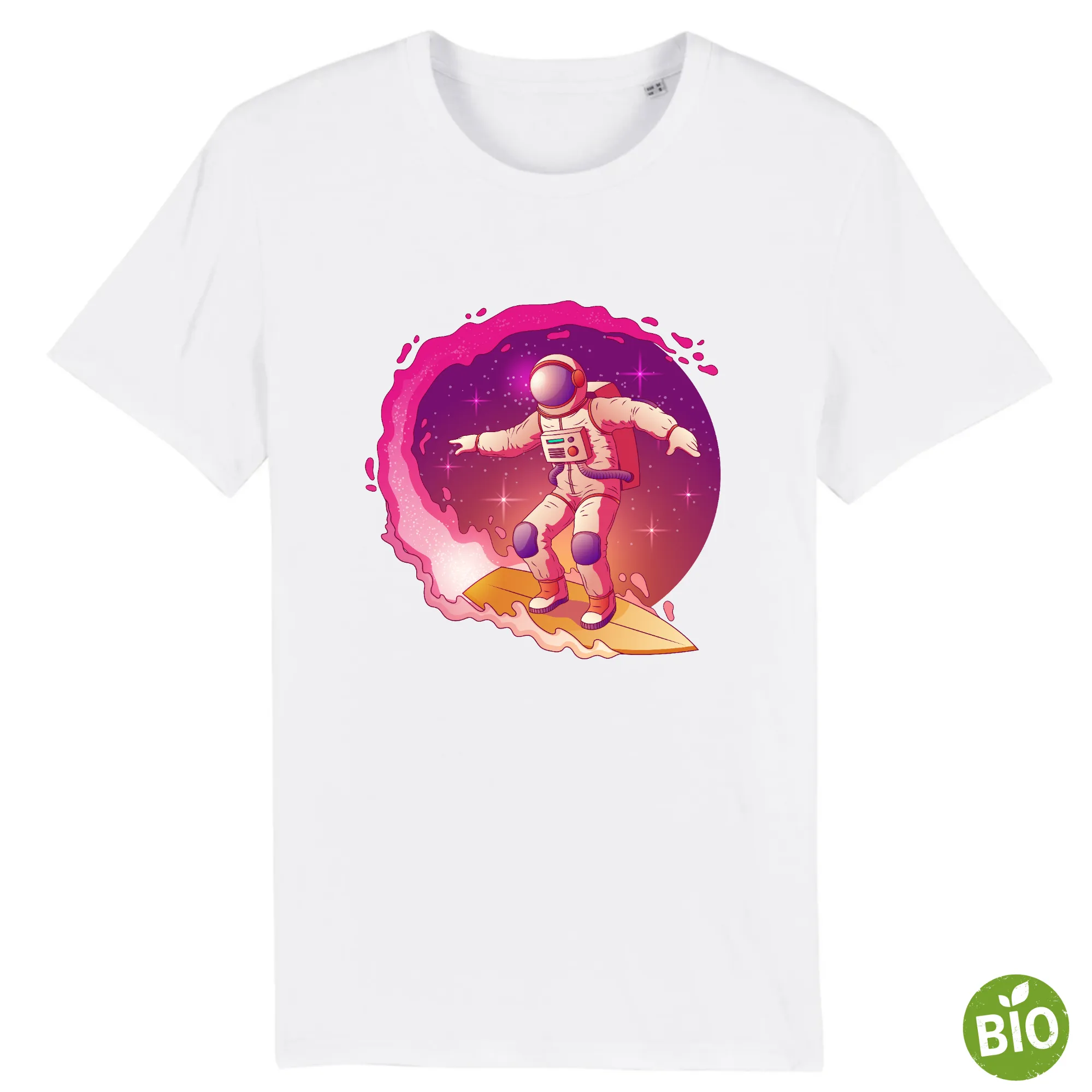 T-shirt BIO - Astronaute Surfeur