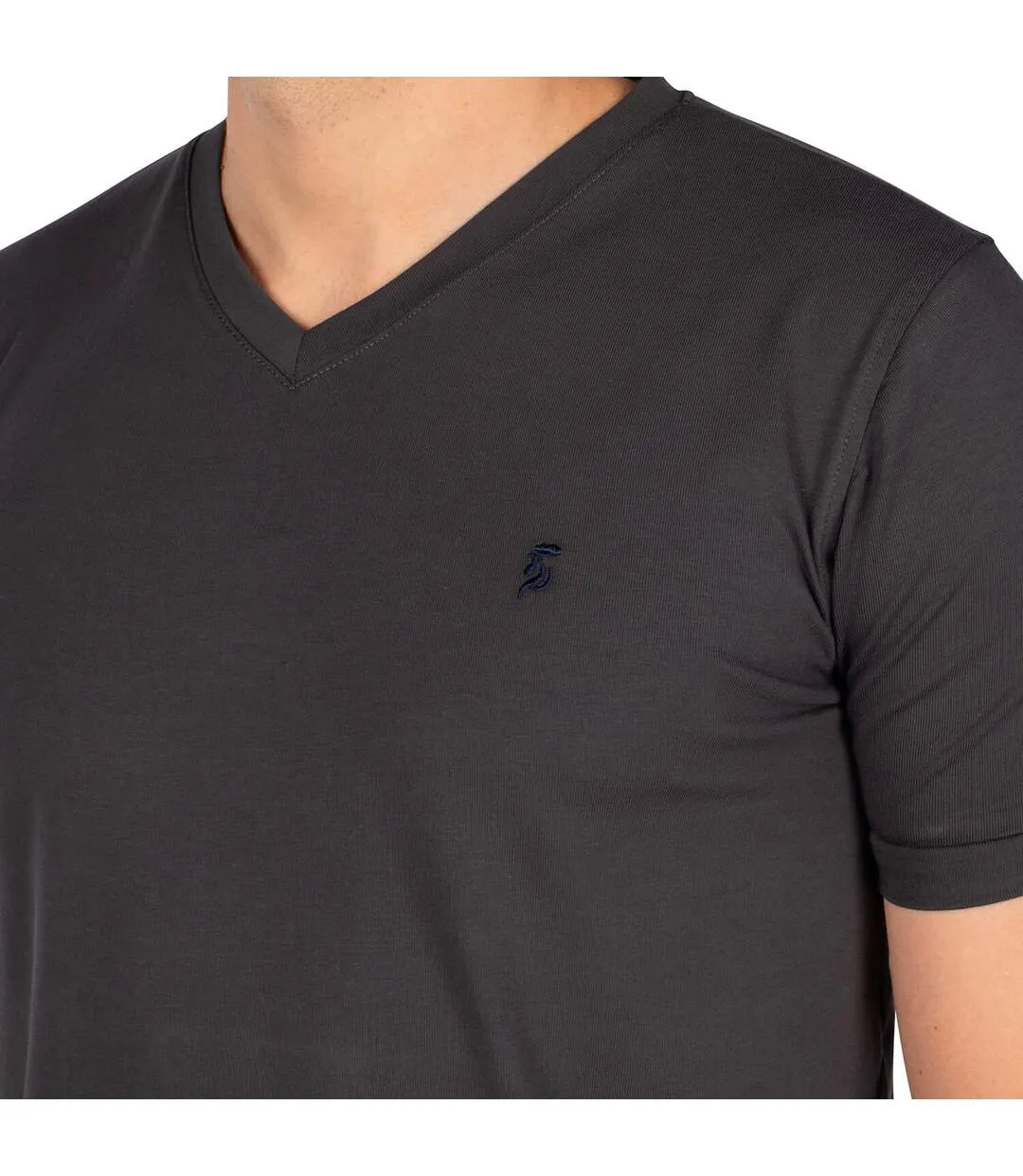 T-shirt col v basic
