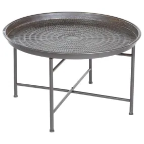Table à café métal gris - Instinct Naturel | 3 Suisses