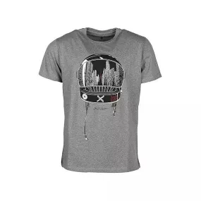 TEE SHIRT HELSTON CITY COTON GRIS