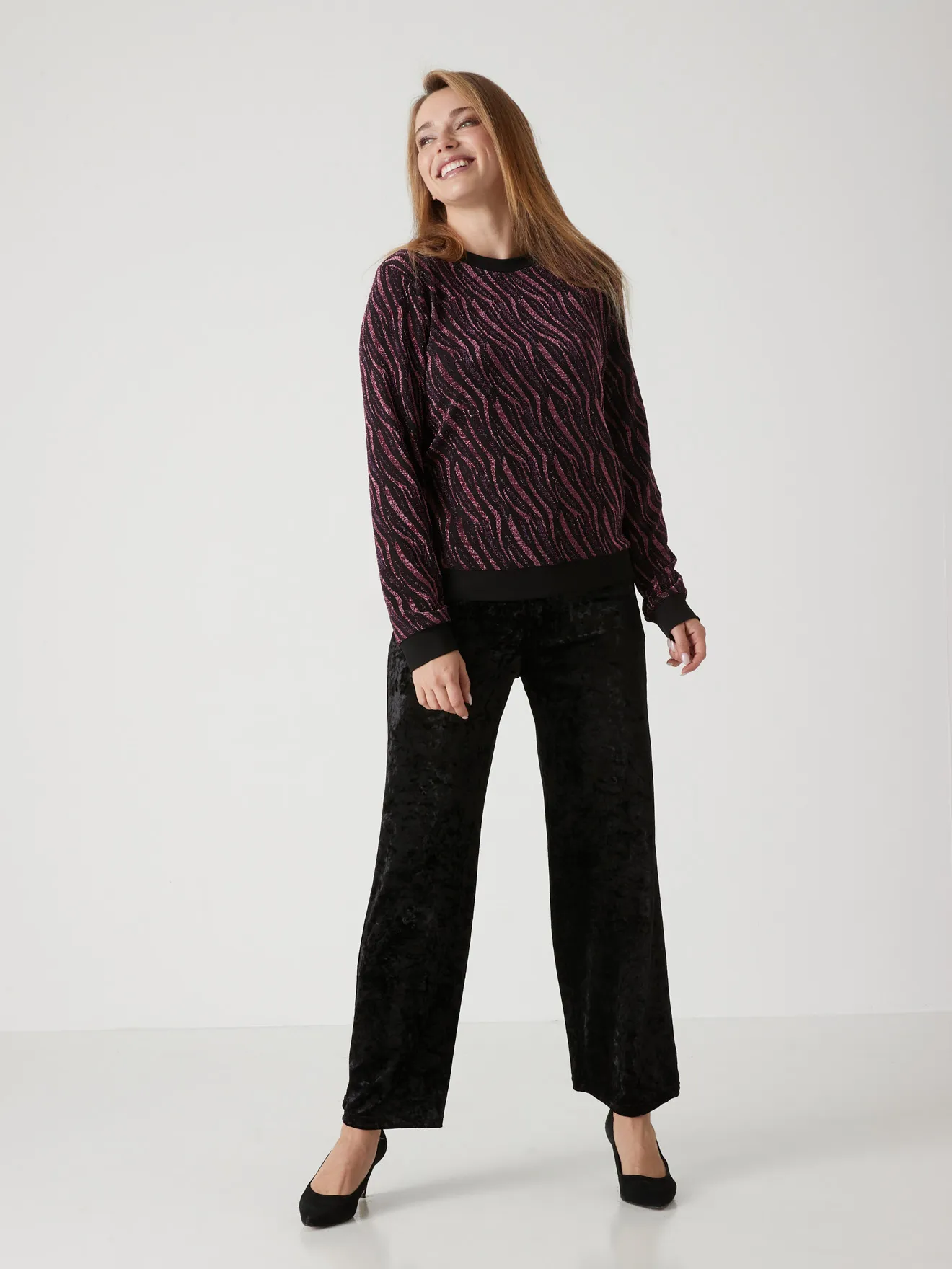 Tee-shirt maille fantaisie