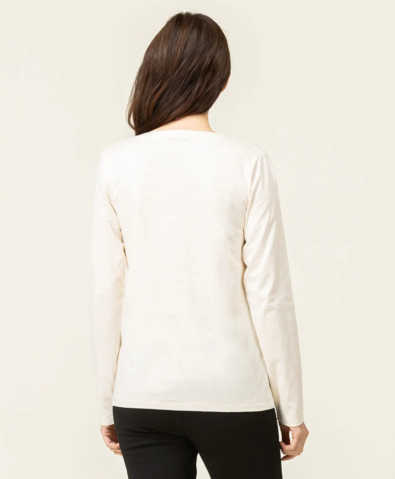 TEE SHIRT ML GREGE TIGRINE